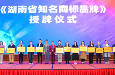 酱酒新锐“逸品芙蓉”荣获“湖南省知名商标品牌”