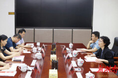 省直机关工委调研指导省国动办机关党建工作