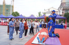 我区举行2023年安全生产月“6·16”咨询日活动