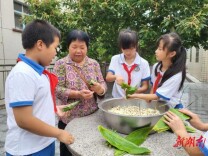 洪江区：廉粽飘香迎端午 清廉家风齐传承