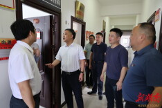 毛运鸿走访省、市派工作队 调研驻村帮扶工作