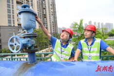 长沙日供水量达270.6万吨 今夏将突破300万吨 长沙水业集团多措并举战高温保供水