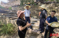 省民政厅调研组赴罗家水村调研指导驻村帮扶工作