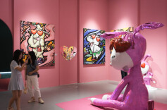 “可可爱爱游艺园——中国潮流艺术联展”长沙开幕
