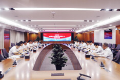 长沙理工大学党委书记付宏渊一行走访中交集团