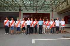 张跃斌、蔡富强率队开展“八一”走访慰问活动