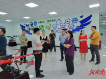 株洲市农业农村局赴精飞集团调研北斗农业领域应用示范项目