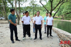 田刚到万佛山镇督导安全生产和项目建设工作