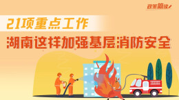 政策简读丨21项重点工作 湖南这样加强基层消防安全