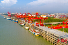 高质量发展调研行丨“黄金水道”如何产生“黄金效益”——岳阳航运业高质量发展调研