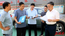 毛运鸿督导检查乡镇当前重点工作