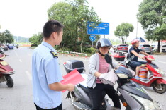 一盔一带，安全常在！岳阳经开区木里港管理处开展“戴帽工程”专项行动