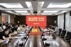 马栏山视频文创园召开园区音视频产业发展暨挂图作战工作会