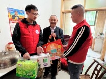 社区共建暖人心，中建三局一公司和顺项目部开展中秋慰问活动