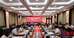 市政府调研组来通调研县域经济高质量发展工作 毛运鸿出席座谈会