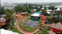 创建别样“造梦”空间 麓宿靖港树屋营地正式“开营”