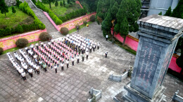 向烈士致敬！通道举行烈士纪念日敬献花篮仪式