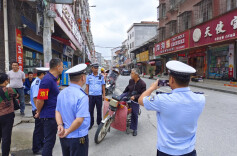 临湘：集中攻坚“戴帽工程”  力促骑行“戴帽率”提升