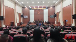 鹤城区：“零距离”旁听庭审 拧紧年轻干部廉洁“发条”