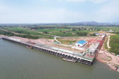 华容煤炭铁水联运储配基地项目铁路共线段开通    “北煤南运”湖南大通道呼之欲出