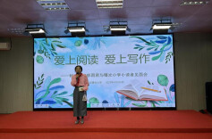 作家进校园，书香沁心田