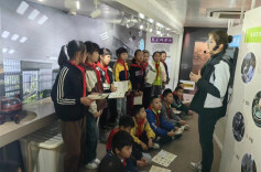 省流动博物馆进校  让学生感受历史文化魅力