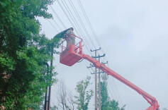 临湘市城管局：路灯“照亮”经营主体发展路 赋能营商环境优化