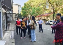 岳阳楼区站前路街道：迅速劝阻一起违规治丧行为