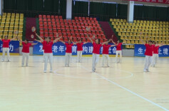 2023年全市老年人体育健身大赛柔力球比赛在云溪区圆满落幕