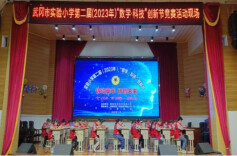 武冈市实验小学开展速算比赛活动