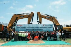 三一南非总部基地动工  建成后每年可生产1000台挖掘机