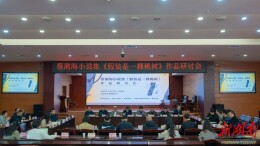 一本干干净净的书 《假装是一棵桃树》作品研讨会举行