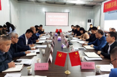 邱虹赴云溪区现场调度乙烯项目建设工作