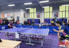 16支队伍同台竞技 长沙暮云刮起全民健身“乒乓旋风”