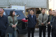 廖新华开展“河长+检察长”四季度联合巡河工作