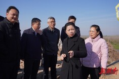 蒋春艳开展四季度巡田、巡河、巡林工作