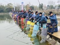 百余名钓手竞技  2023“体彩杯”湖南钓鱼大赛·果园站“开竿”