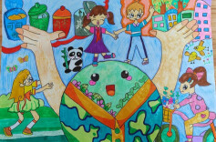 【未来之星】 长沙市天心区铜铺街小学学生参加中美青少年绿色创新活动