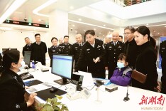 株洲市公安局开展“一把手”走流程、解难题、优服务活动