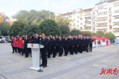 大力弘扬宪法精神，建设社会主义法治文化——岳阳市组织开展“宪法宣传周”活动