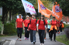 700余人激情开走 郴州苏仙区开展2023“湘粤情 骡马古道行”徒步毅行活动