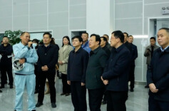 云溪区政协委员集中视察重点项目建设