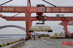 株洲开通直达上海水运航线