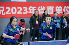 省直精英展雄姿  2023湖南省直单位乒乓球联赛在长挥拍