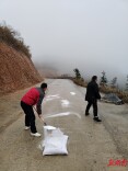 新田：积极应对低温雨雪天气 保山区道路安全畅通