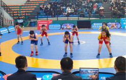 2023省第二届摔跤公开赛在长沙开赛