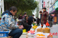 民生丨永州冷水滩：便民摊点 惠民便民暖民心