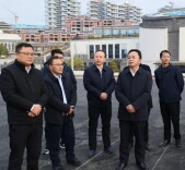 创业通道 服务周到丨田刚调研督导重点项目建设工作