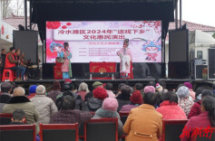 县区丨冷水滩：“送戏下乡”丰富群众生活
