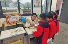 望城区附中青石第二小学开展低年级游艺测评活动